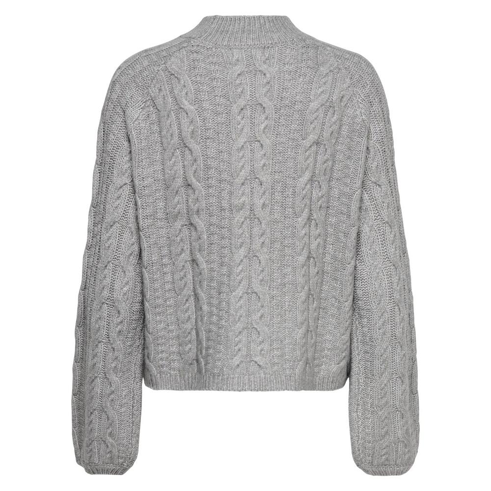 Pull Gris Femme JDY Silja 15321106 vue 2
