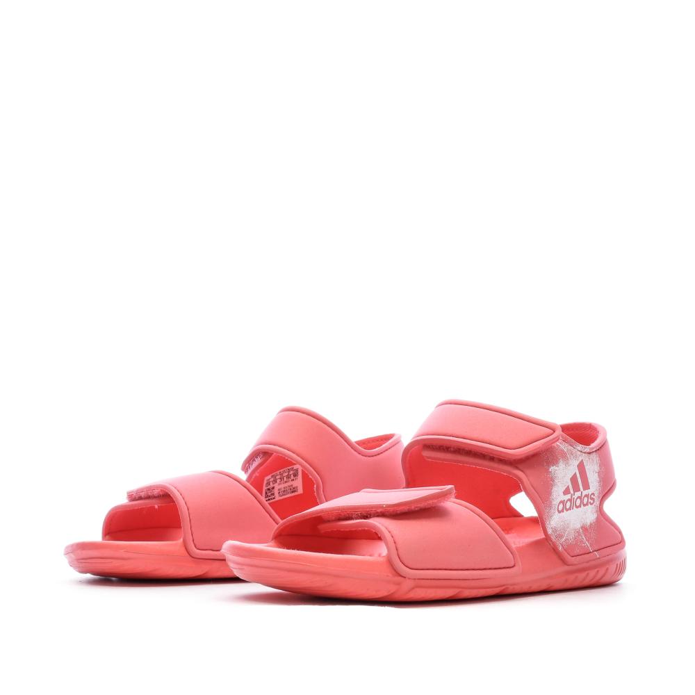 Sandales Rose Fille Adidas Altaswim C vue 6