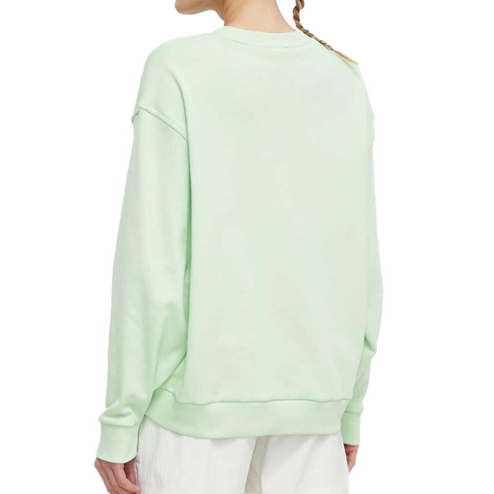 Sweat Vert Femme Adidas Monogram vue 2