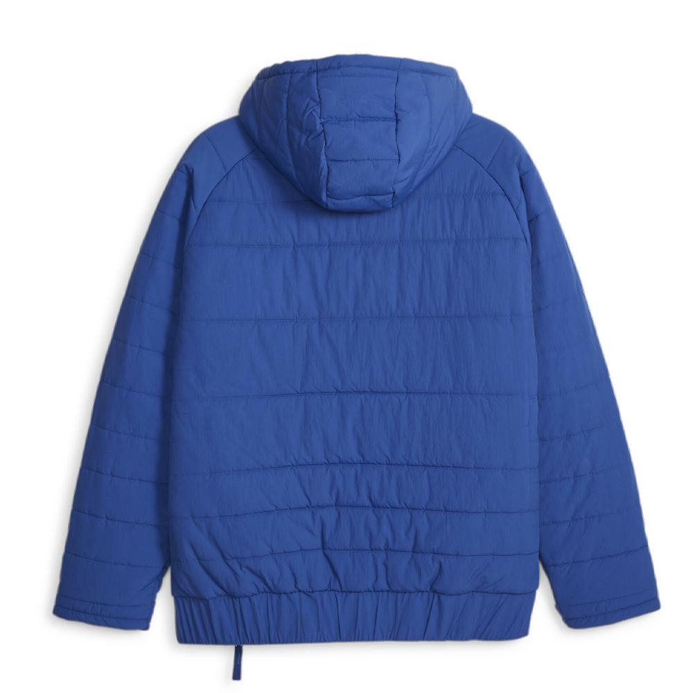 OM Doudoune Réversible Blanche/Bleu Homme Puma 2023/24 vue 4