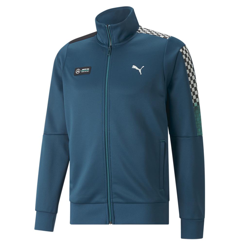 Veste Bleu Canard Homme Puma Mercedes-AMG Mapf1 533577 pas cher