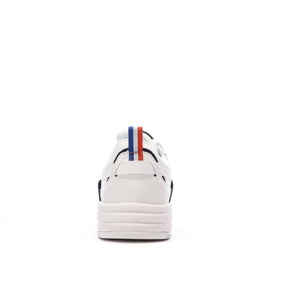 Baskets Blanches/Noires Kappa Iset 1 Alpine F1 vue 3