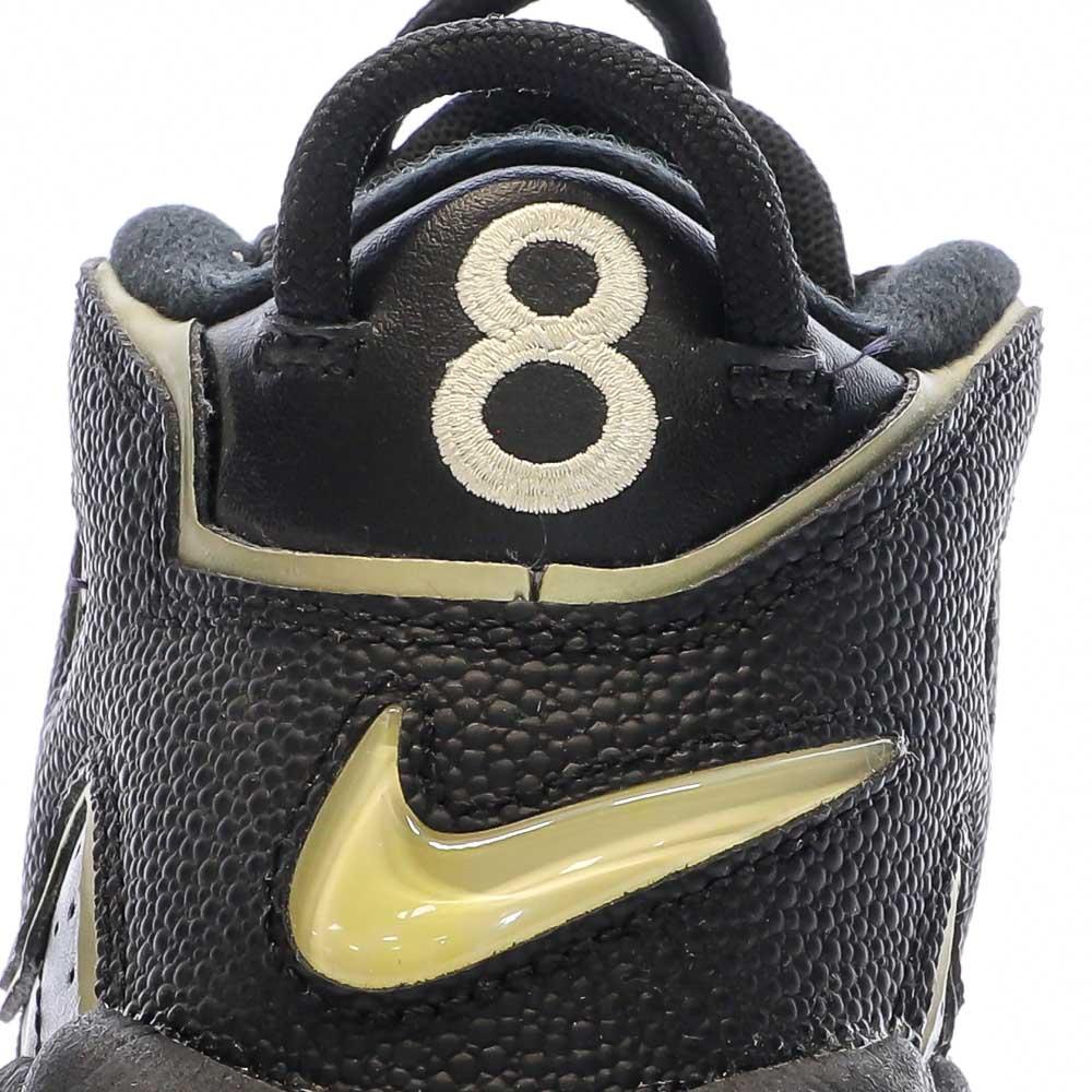 Baskets Noires Garçon Nike Air More Uptempo vue 7