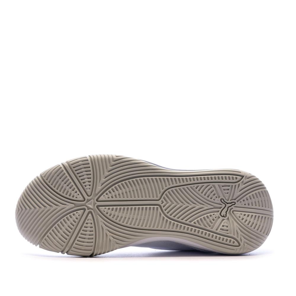 Chaussures de Basketball Blanches Homme Puma Triple vue 5