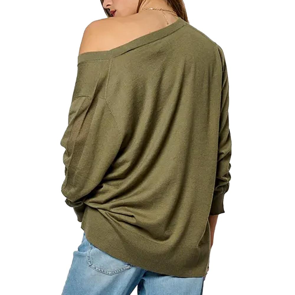 Pull Kaki Femme Kaporal Voyou vue 2