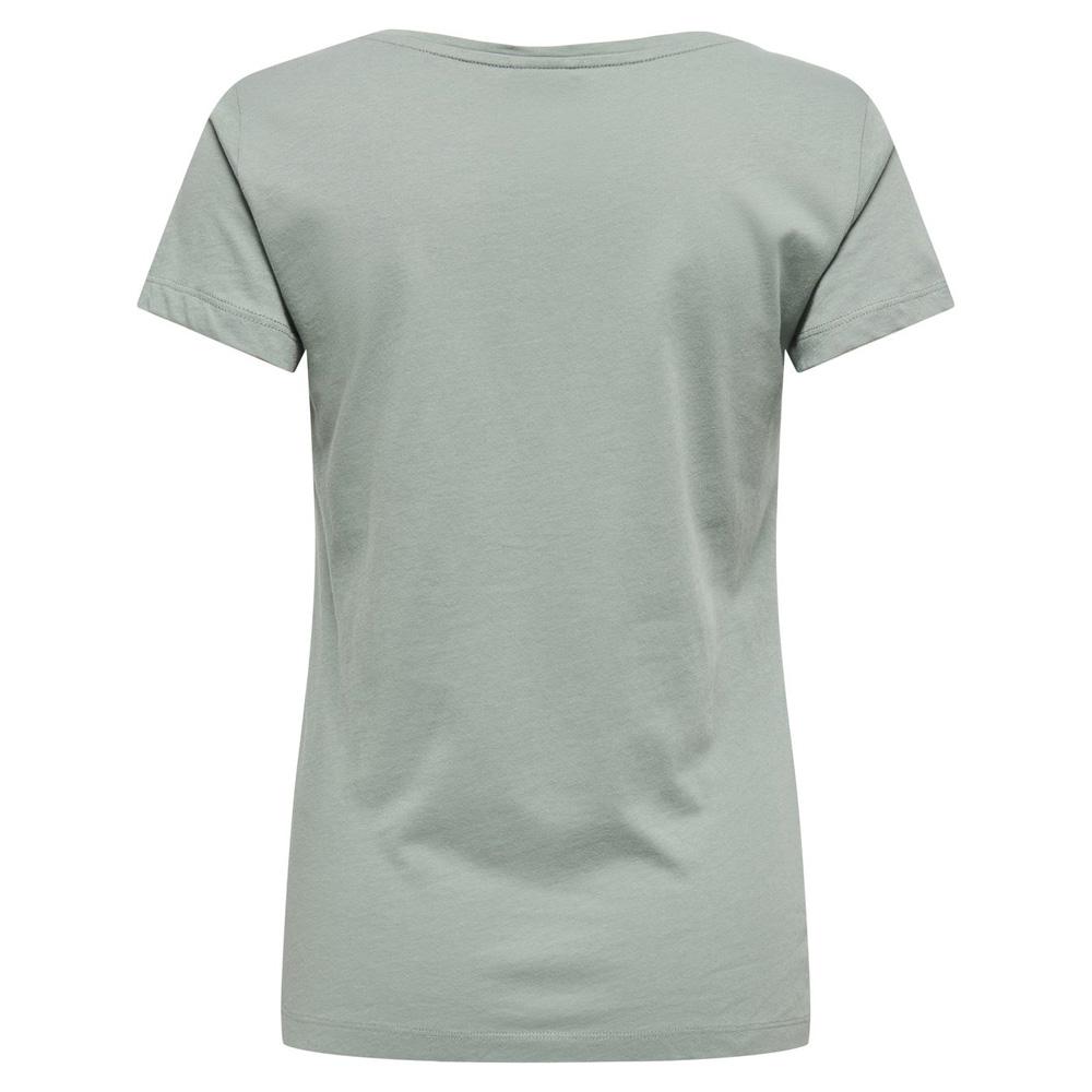 T-shirt Vert Femme JDY Smoke vue 2