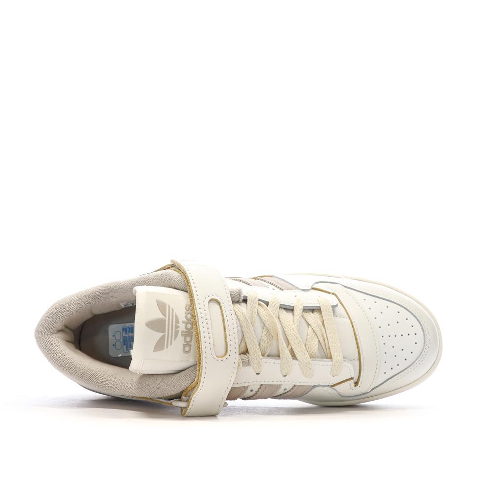 Baskets Ecrus Homme Adidas Forum 84 Low vue 4