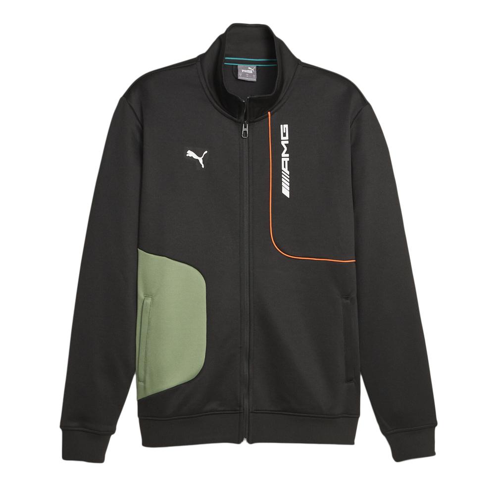 Sweat Noir/Vert Homme Puma 621193 pas cher