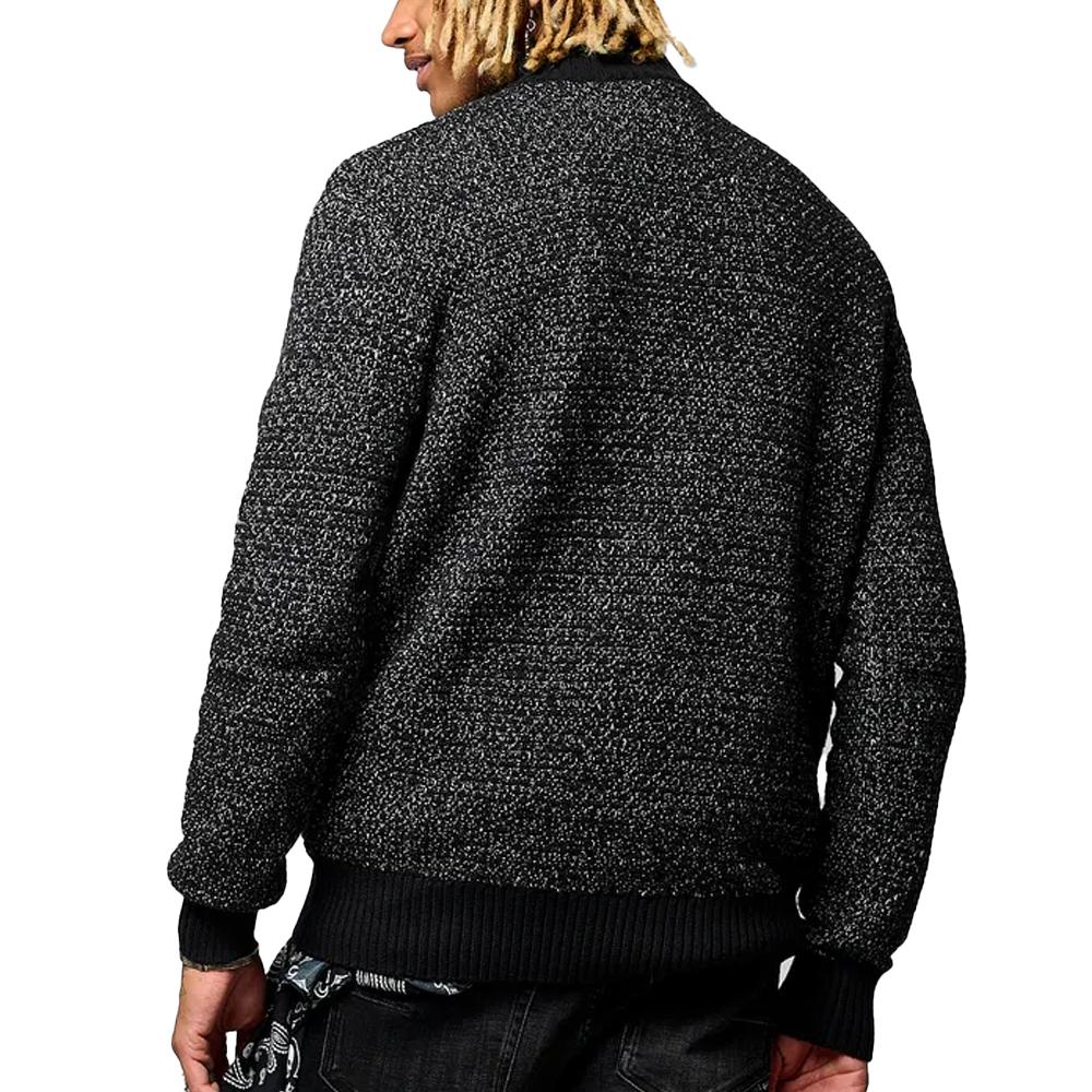 Pull en Maille Noir Homme Kaporal Pull BART vue 2