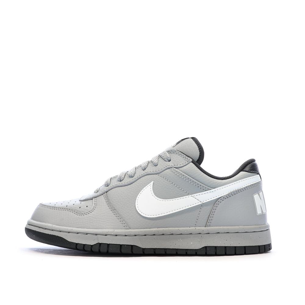 Baskets Grises Homme Nike Big Nike Low pas cher