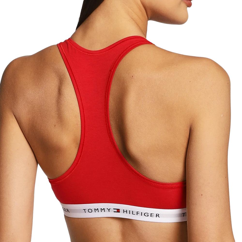 Brassière Rouge FemmeTommy Hilfiger Sport vue 2