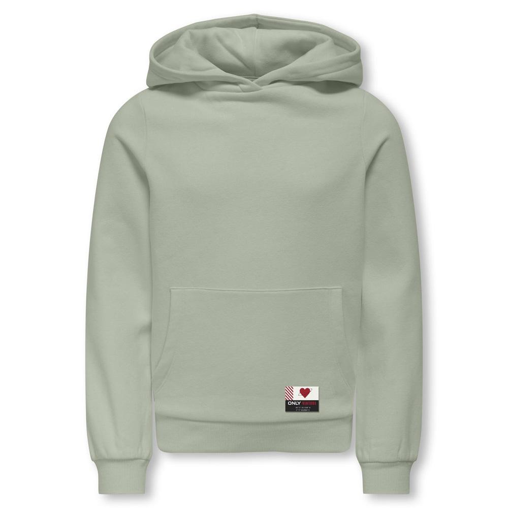 Sweat Vert Fille Kids ONLY Kognoomi pas cher