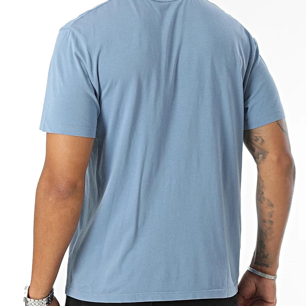 T-shirt Bleu Homme Pepe jeans Jacko PM508664 vue 2