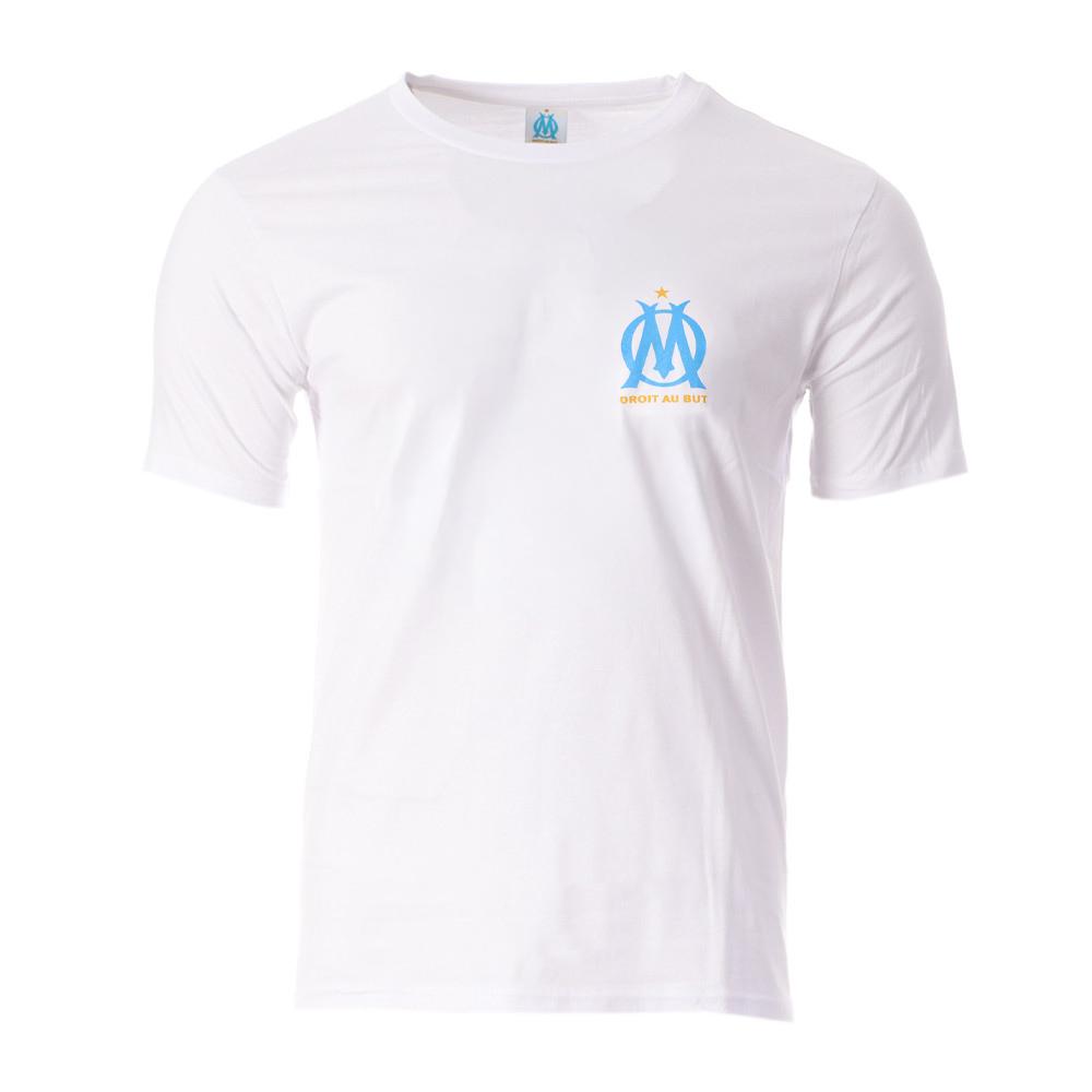 T-shirt Blanc Homme Olympique de Marseille pas cher