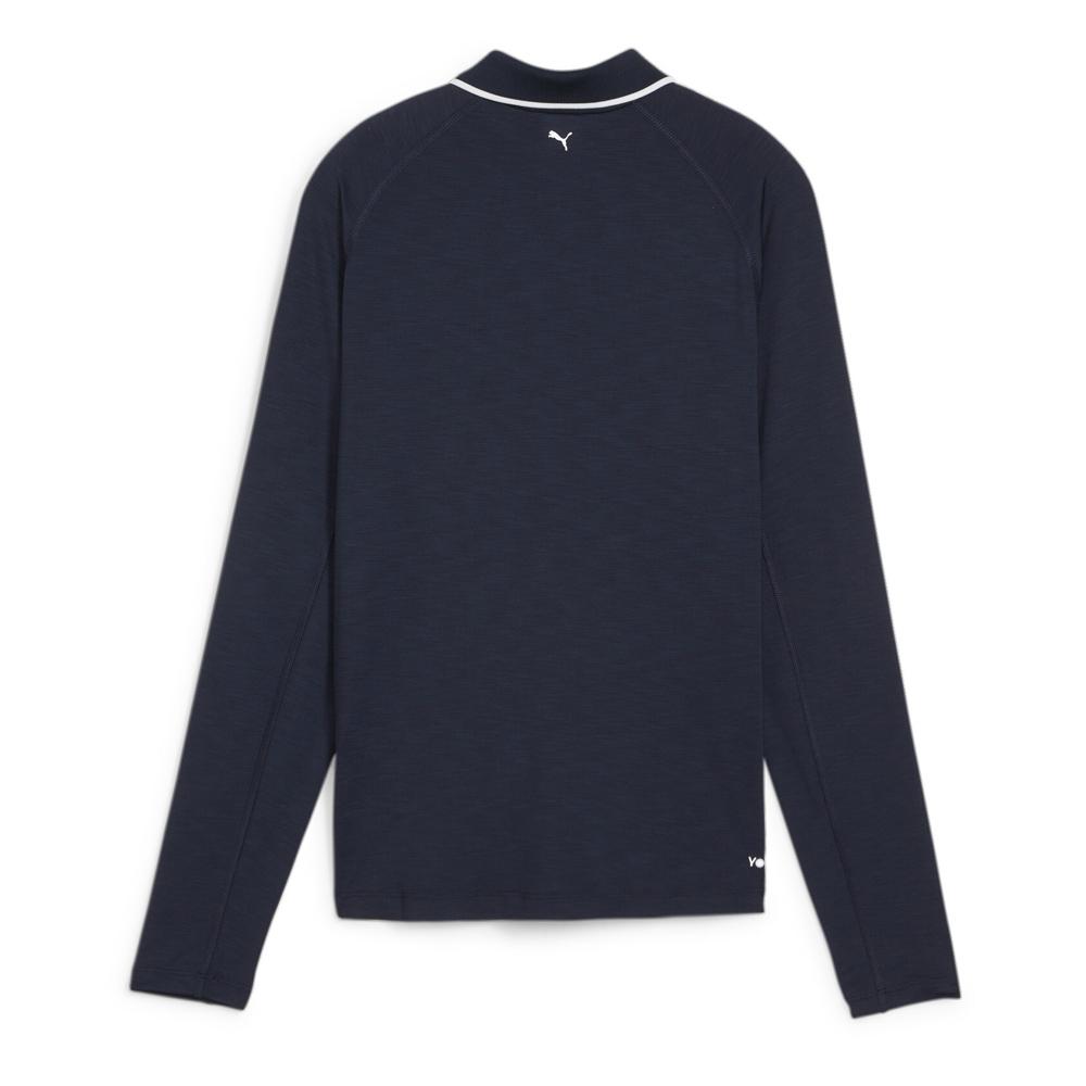 Polo Manches Longues Marine Femme Puma You vue 2