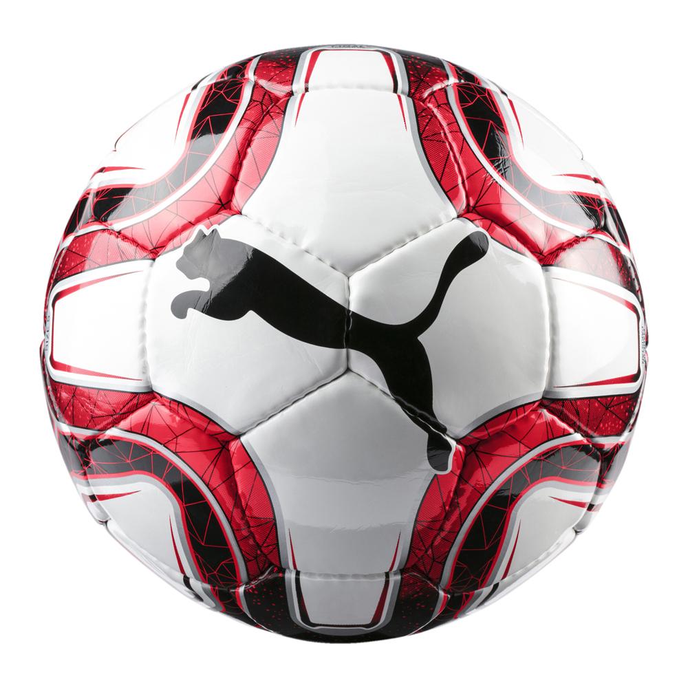 Ballon de foot Blanc/Rouge  Final 5 HS Trainer Puma 082911-03 pas cher