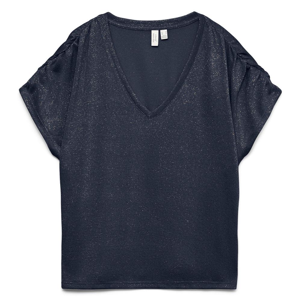 T-Shirt Marine Femme Vero Moda Golda pas cher