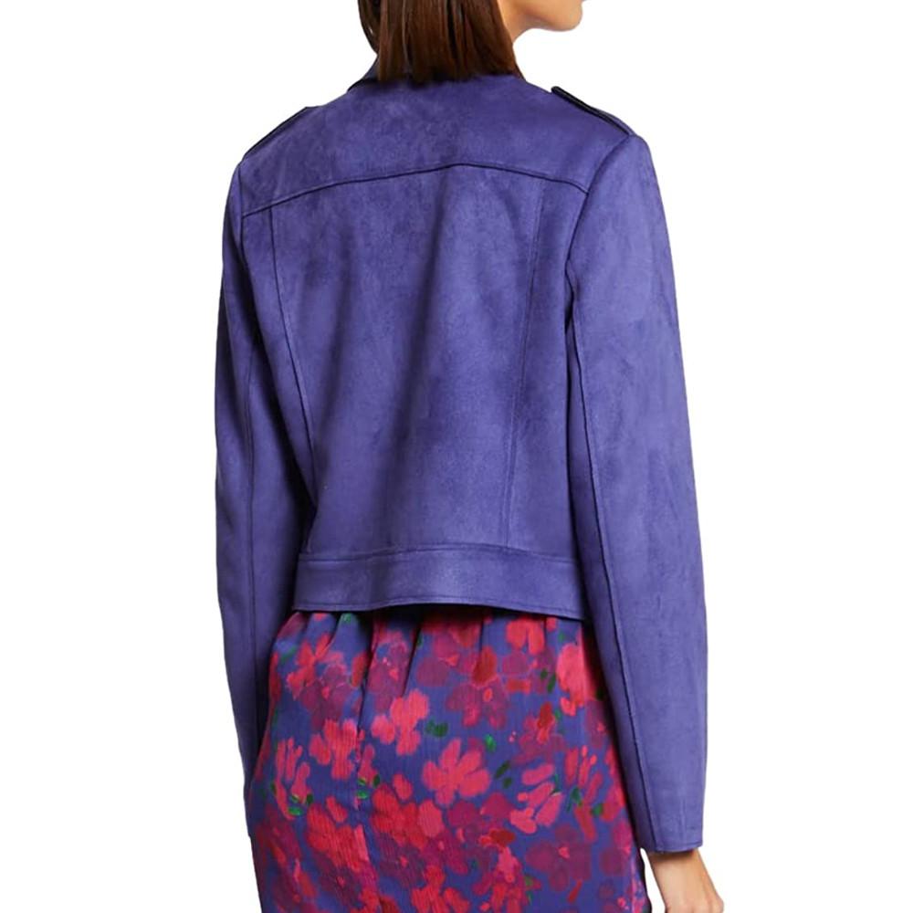 Veste Violette Femme Morgan Gommy vue 2