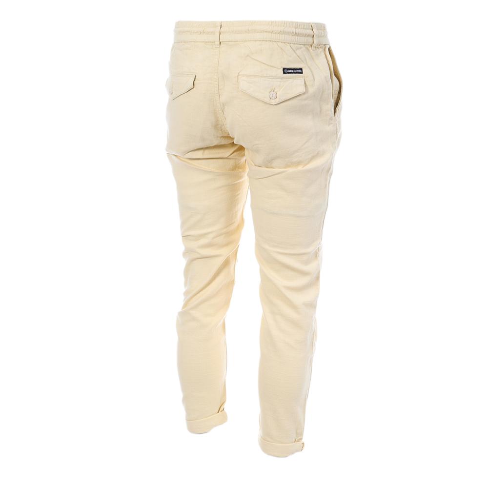 Pantalon Jaune Homme American People Pinacola vue 2