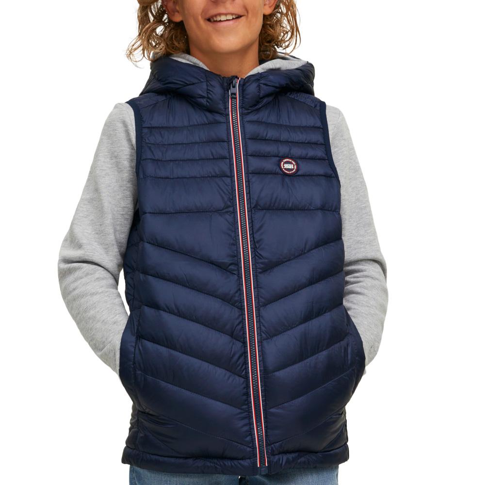 Chaqueta sin mangas azul marino para niño de Jack & Jones Hero barato