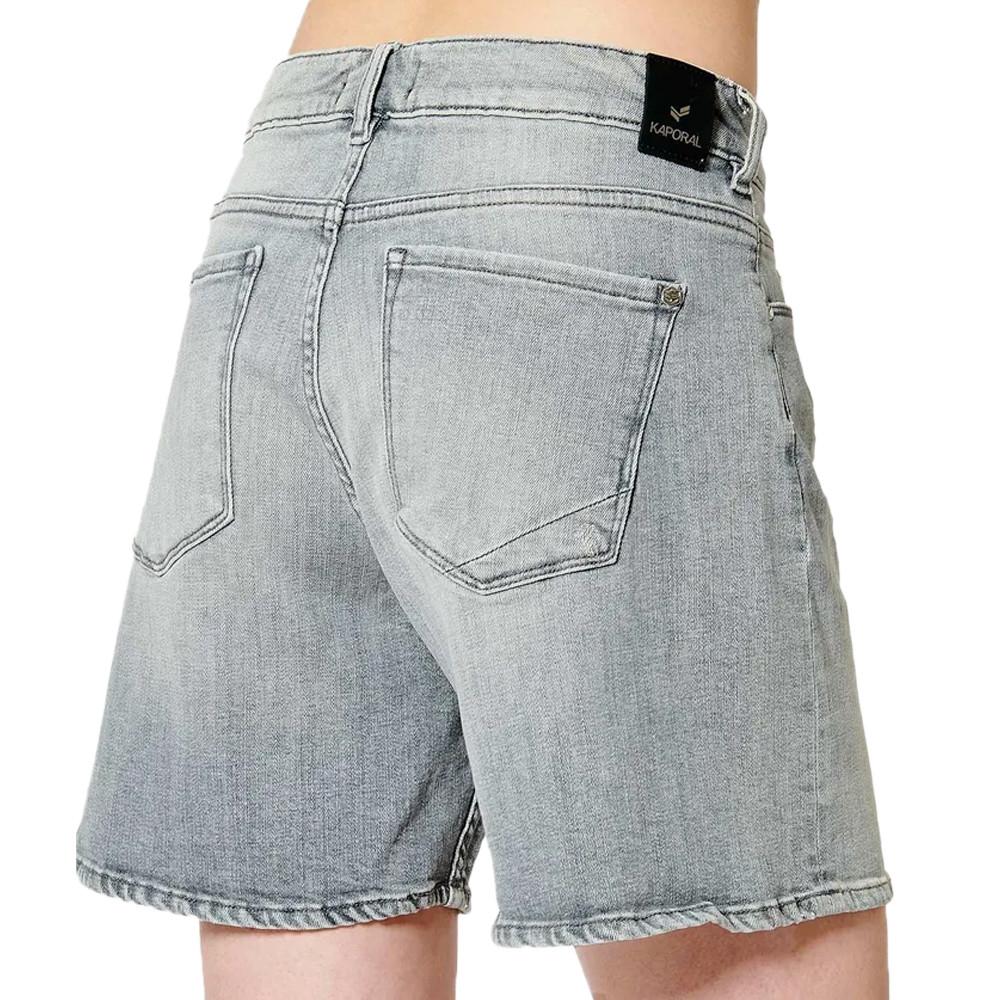 Short en Jean Gris Femme Kaporal BROOKE vue 2