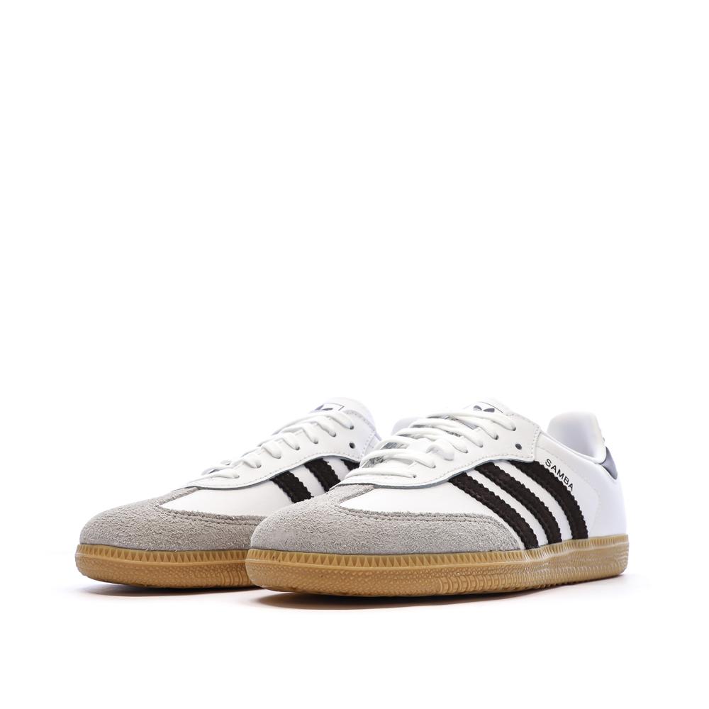 White/Brown Unisex Adidas Samba OG Trainers Photo of the Espace des Marques %store% store - view of %key%