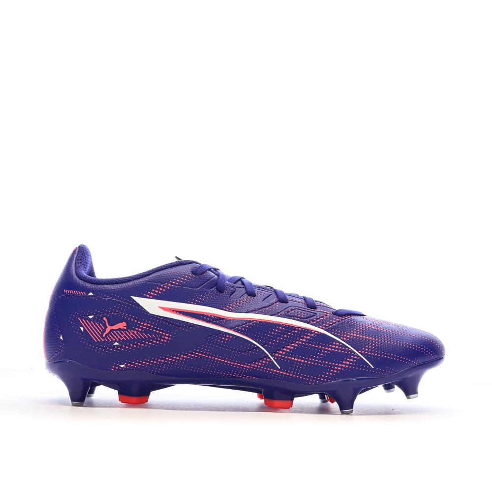 Chaussures de Foot Violettes Homme Puma Ultra 5 Play MxSG vue 2