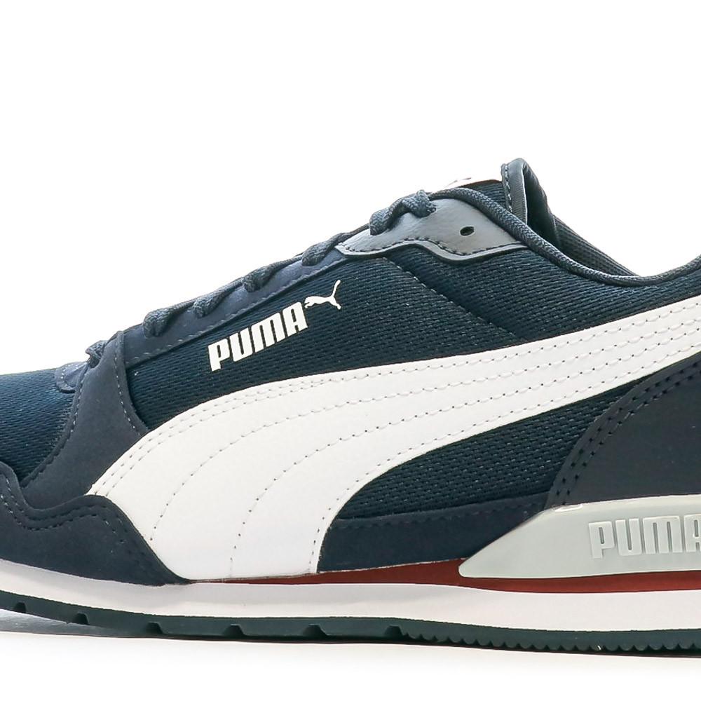 Baskets Marine/Blanc Homme Puma V3 Mesh Castlerock vue 7