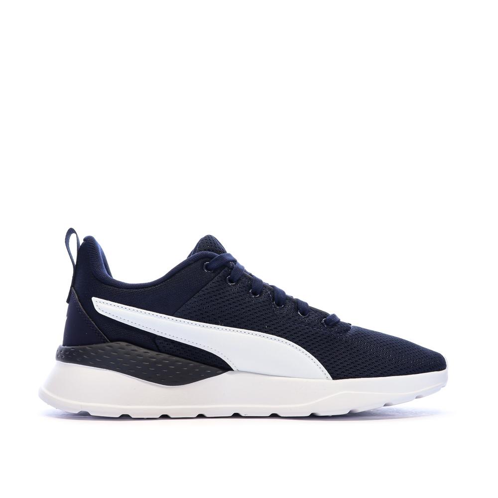 Baskets Marines/Blanches Homme Puma Anzarun Lite vue 2
