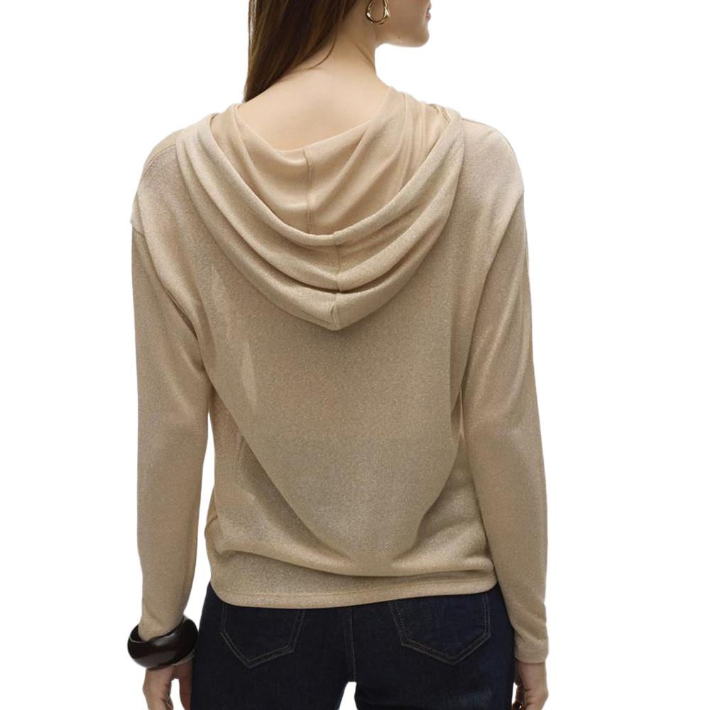 Pull Doré Femme Vero Moda Colda vue 2