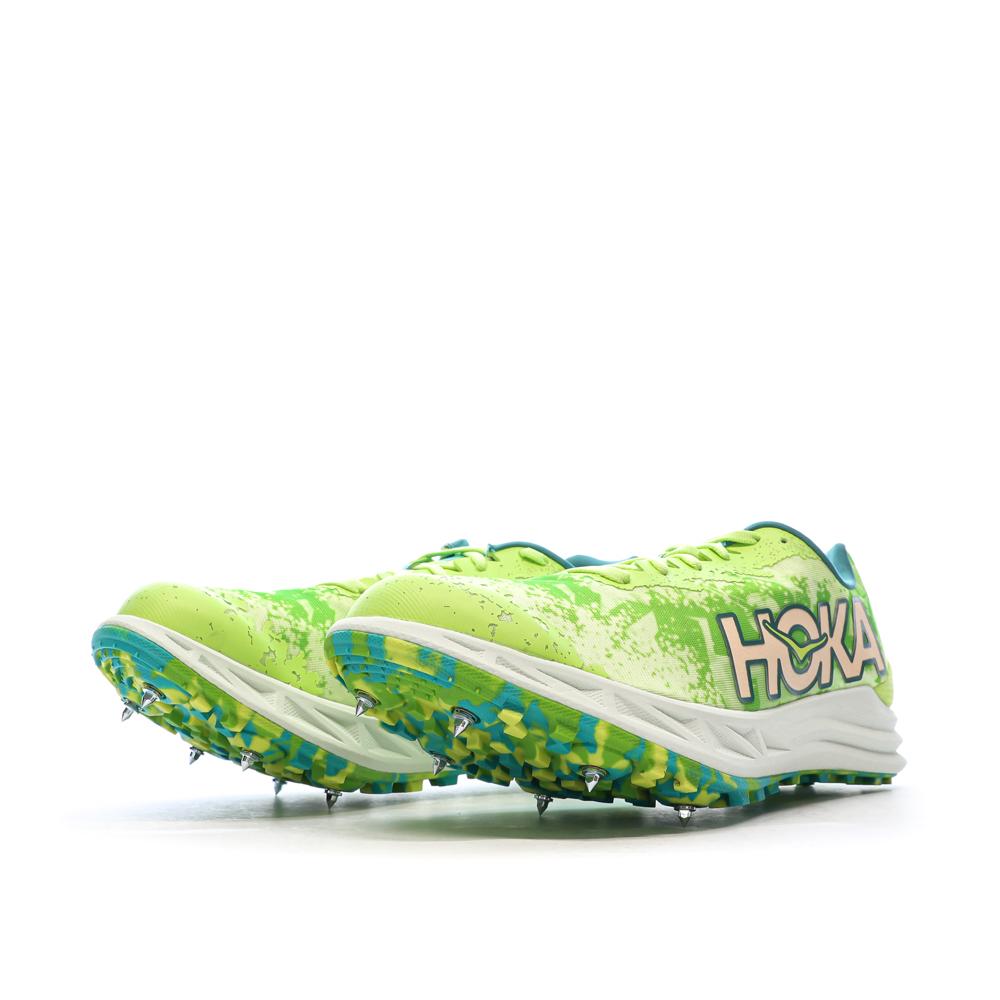 Chaussures de running Vertes Homme Hoka Crescendo vue 6