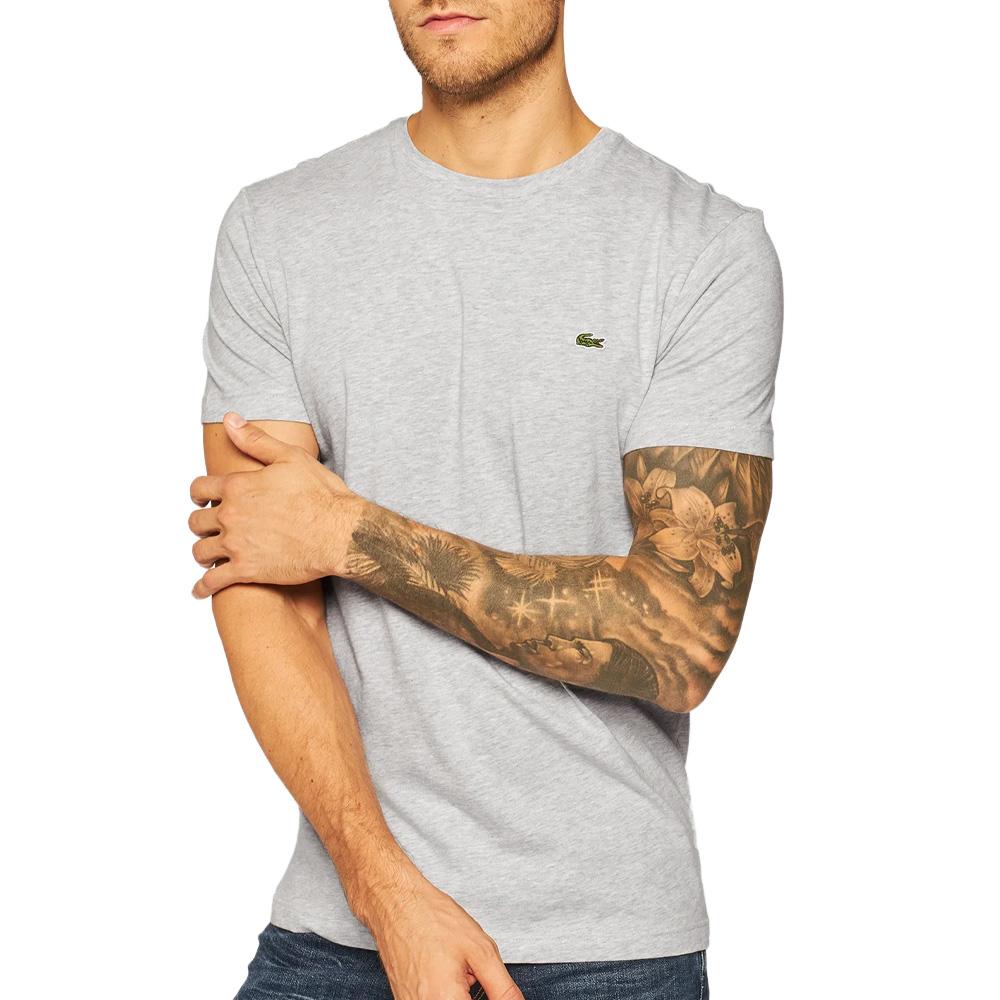 T-shirt Gris Homme Lacoste TH2038 pas cher