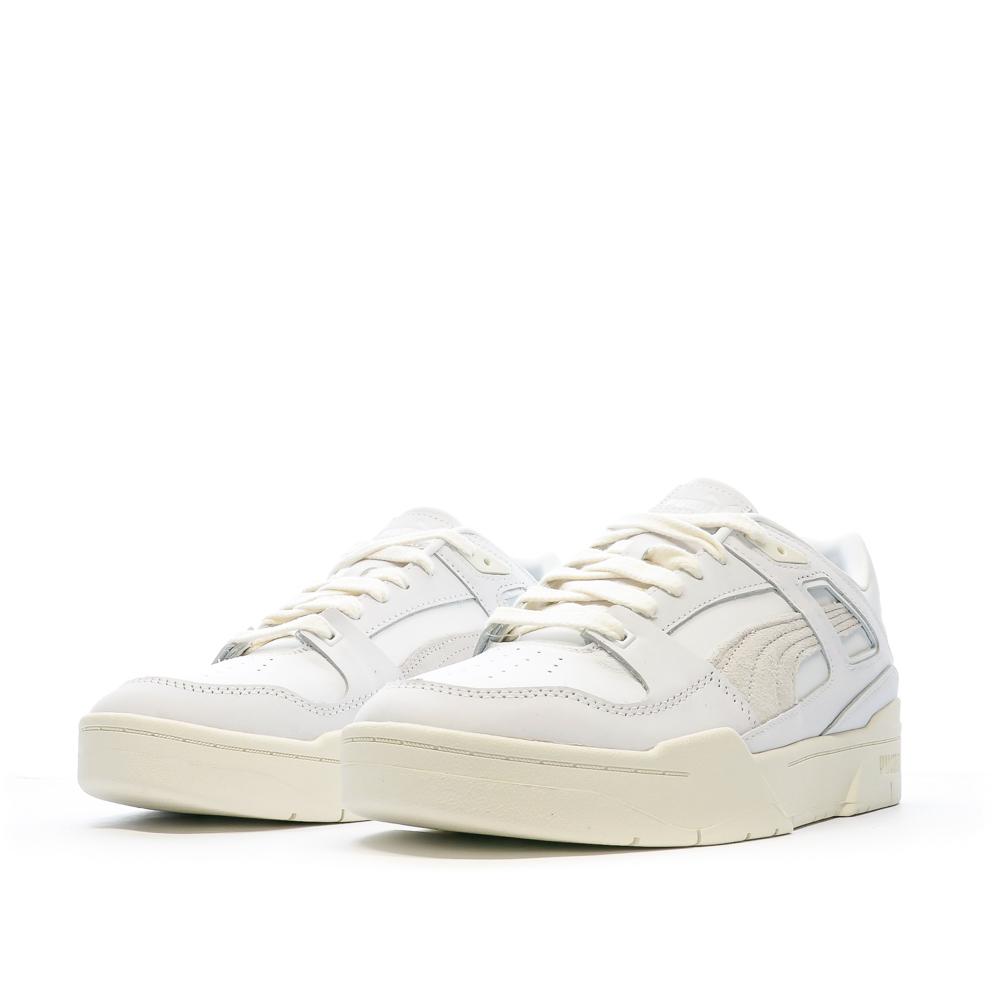 Baskets Blanches Homme Puma Slipstream vue 6
