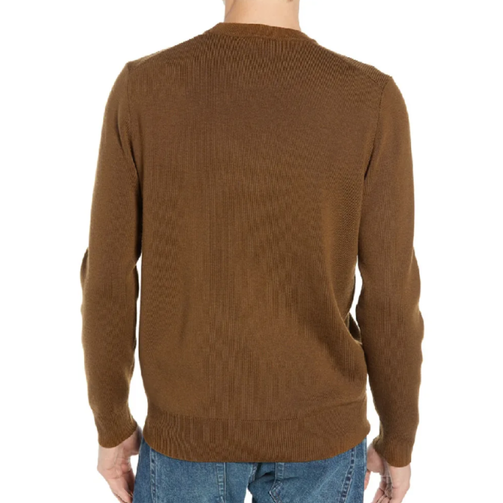 Pull Marron Homme Lacoste Renaissance vue 2