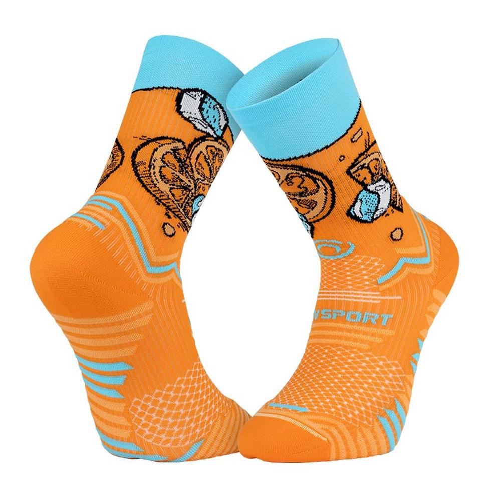X1 Pairs of Orange BV SPORT Trail Biere Socks affordable