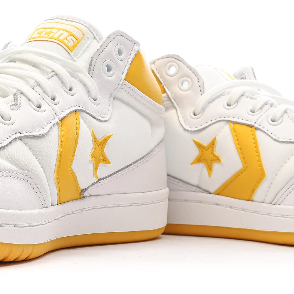 Baskets Blanches/Orange Homme Converse Fastbreak vue 7