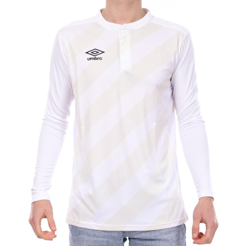 Maillot Blanc Homme Umbro Pro JSY ML pas cher