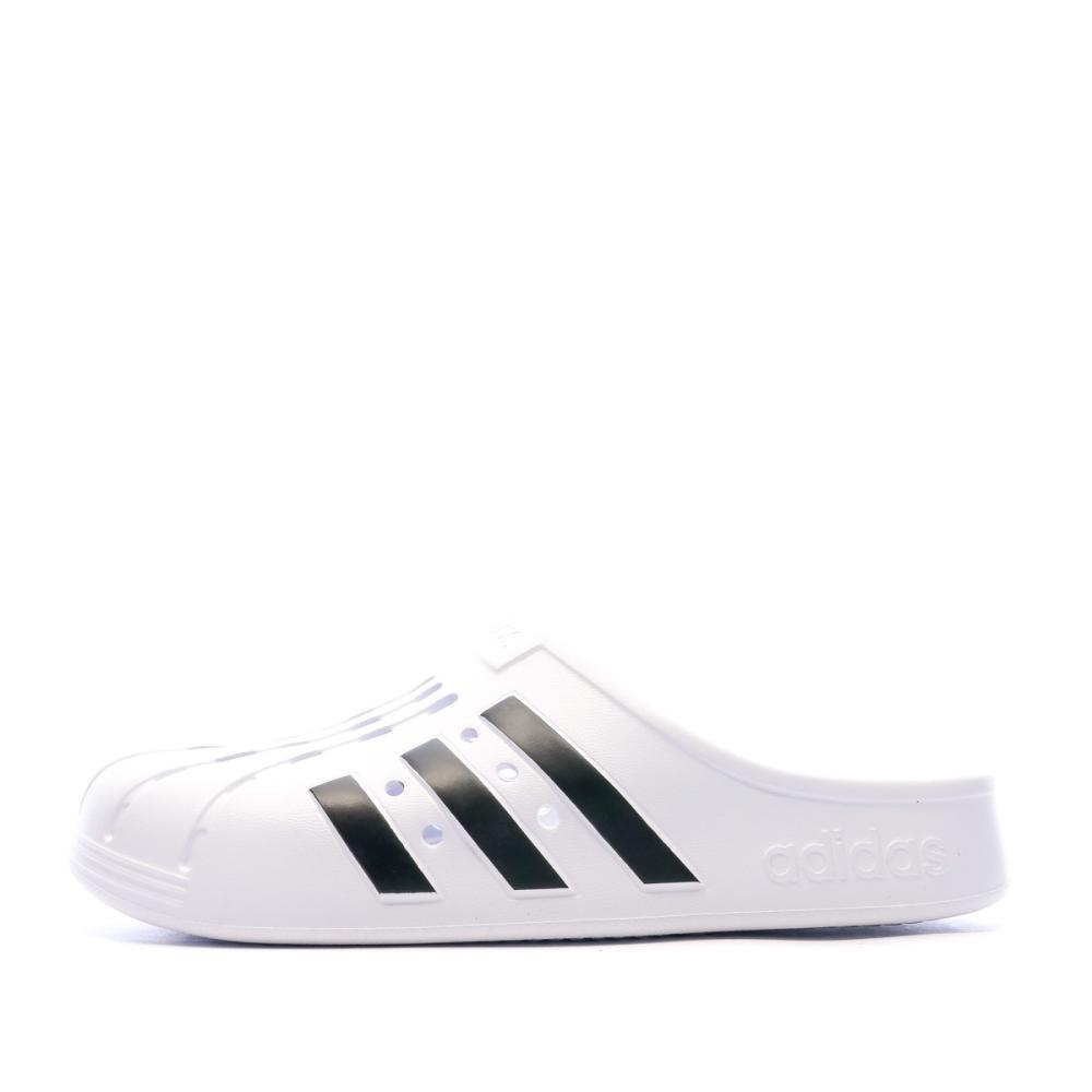 Sabot blanc homme Adidas Adilette Clog pas cher