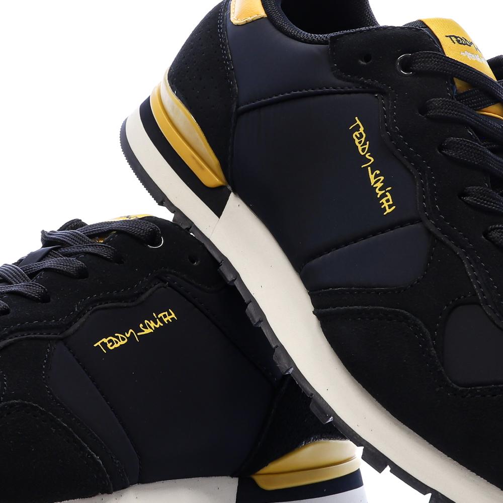 Baskets Marine/Jaune Homme Teddy Smith 120249 vue 7