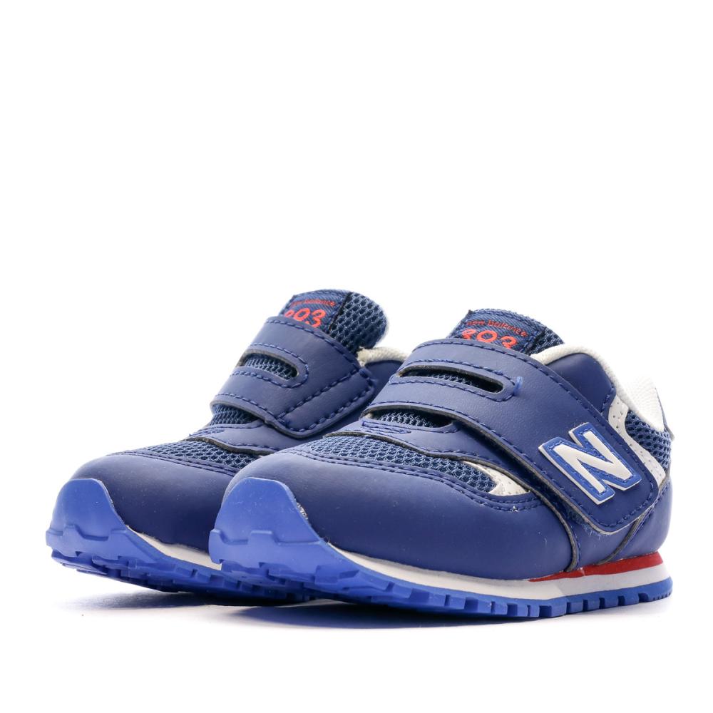 Baskets Bleues Bébé Garçon New Balance 393 vue 6