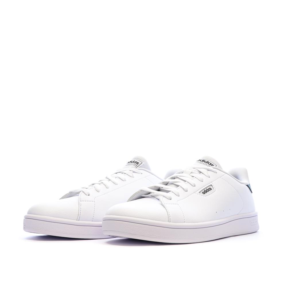 Baskets Blanches Homme Adidas Urban vue 6