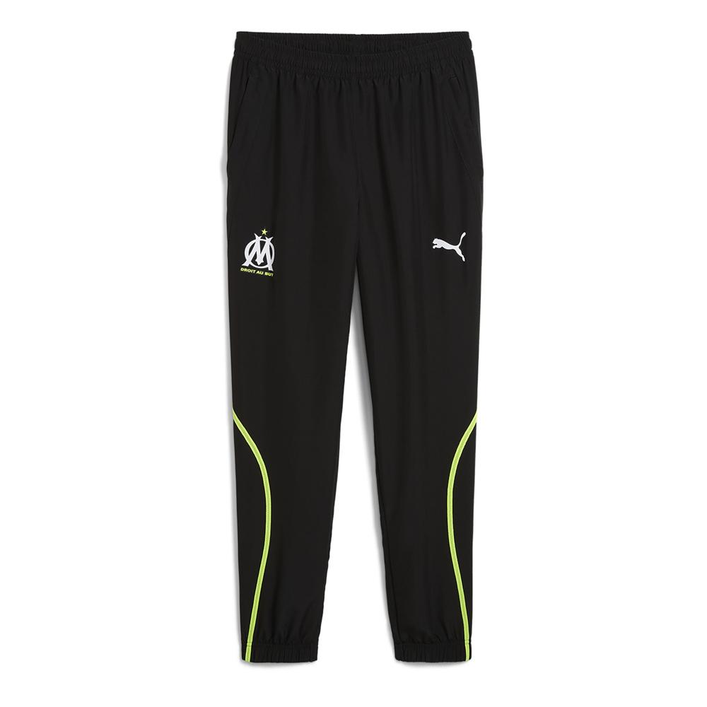 OM Pantalon de survêtement Noir Puma 2024/2025 pas cher