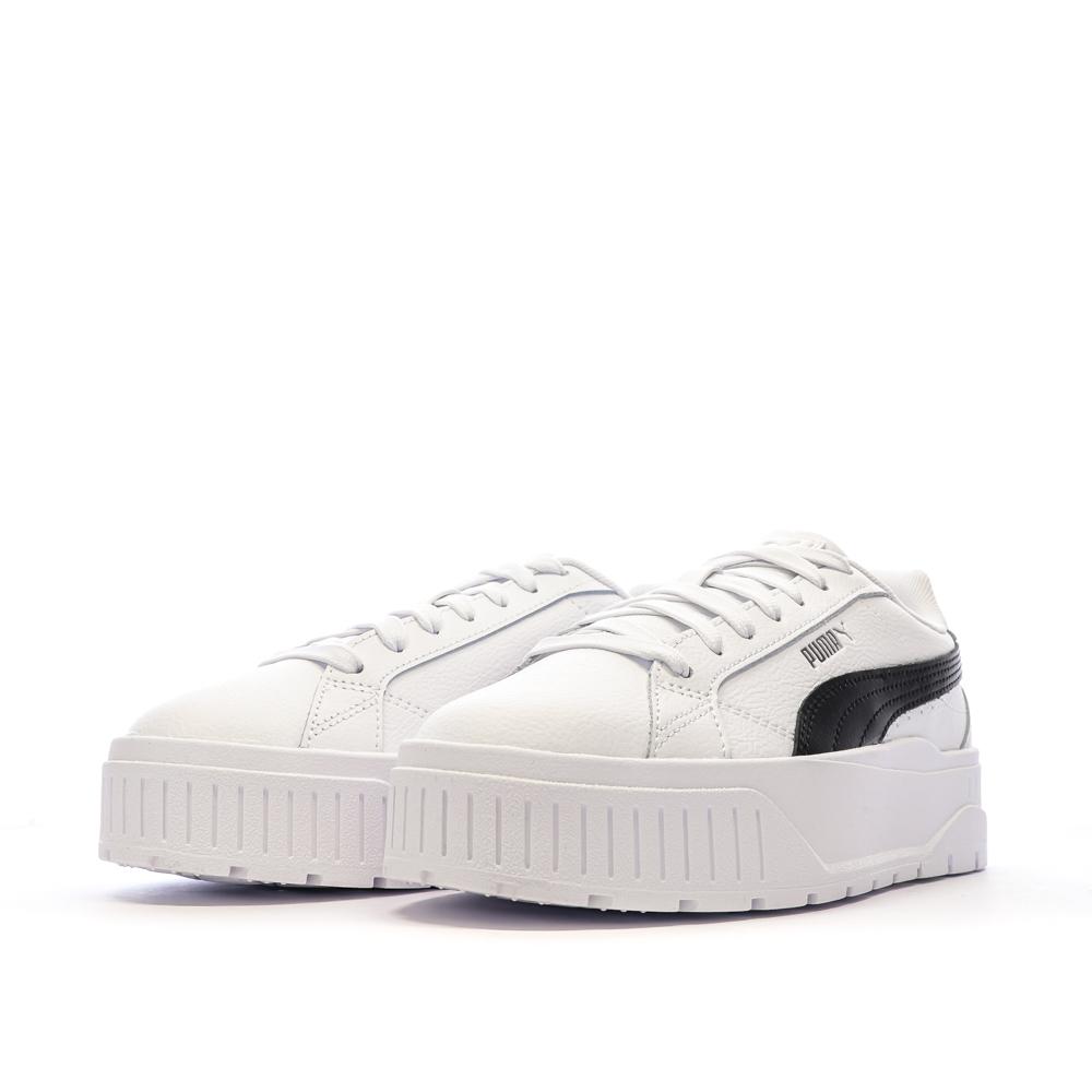 Baskets Blanches/Noires Fille Puma Future Karmen vue 6
