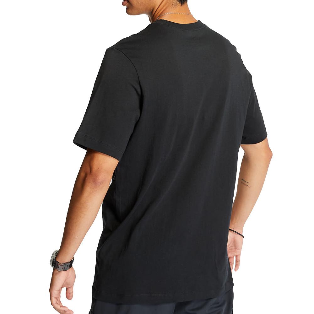 T-shirt Noir Homme Nike Just Do It Swoosh vue 2