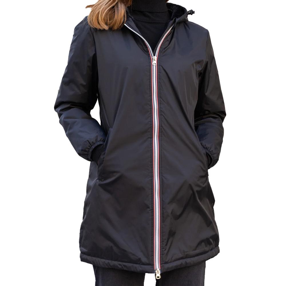 Veste Coupe vent Noir Femme Laura Jo Mi-saison pas cher