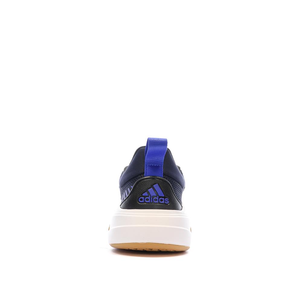Baskets Noires Homme Adidas Trainer vue 3