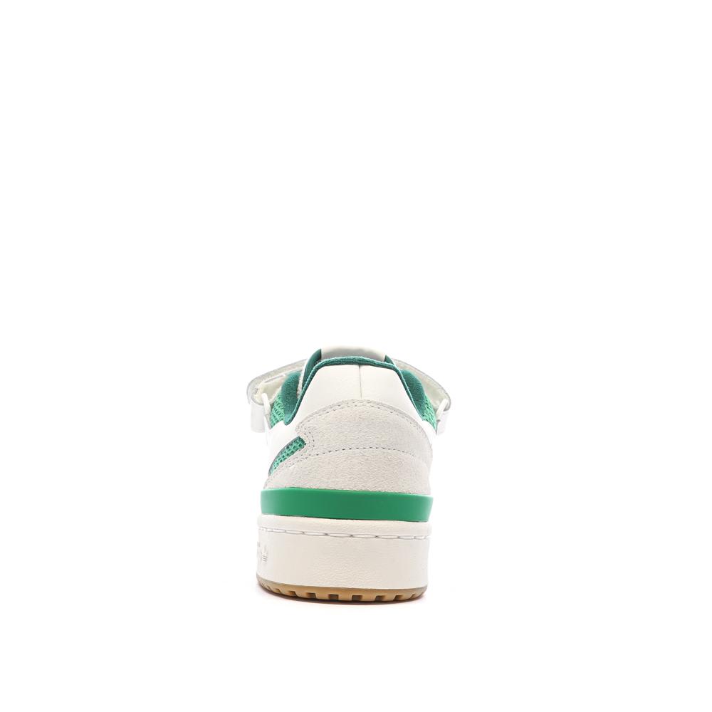 Baskets Blanches/Vertes Homme Adidas Forum vue 3