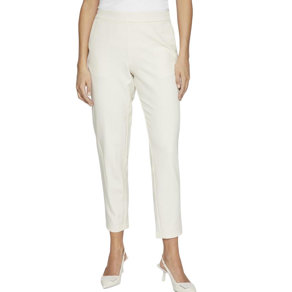 Pantalones slim 7/8 en color crudo para mujer de Vila Vicarrie Lowny barato