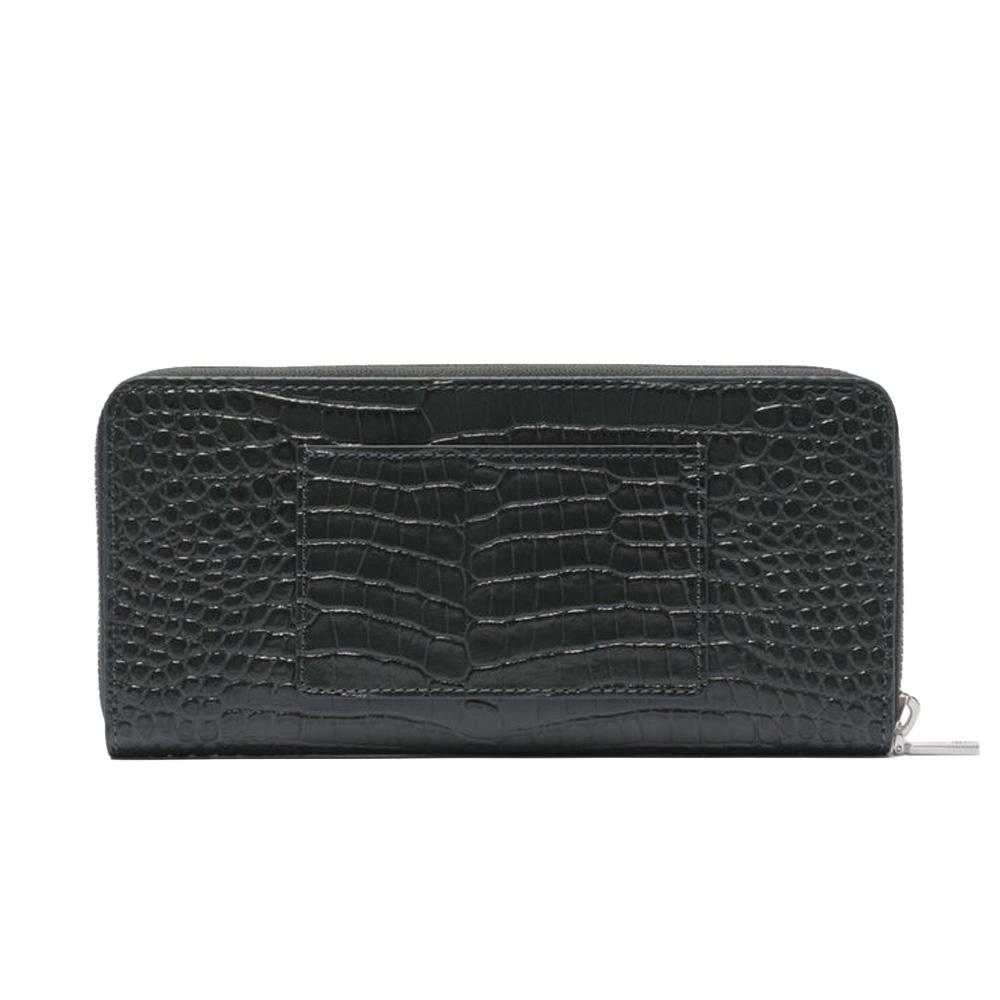 Portefeuille Noir Femme Lacoste Chantaco vue 3