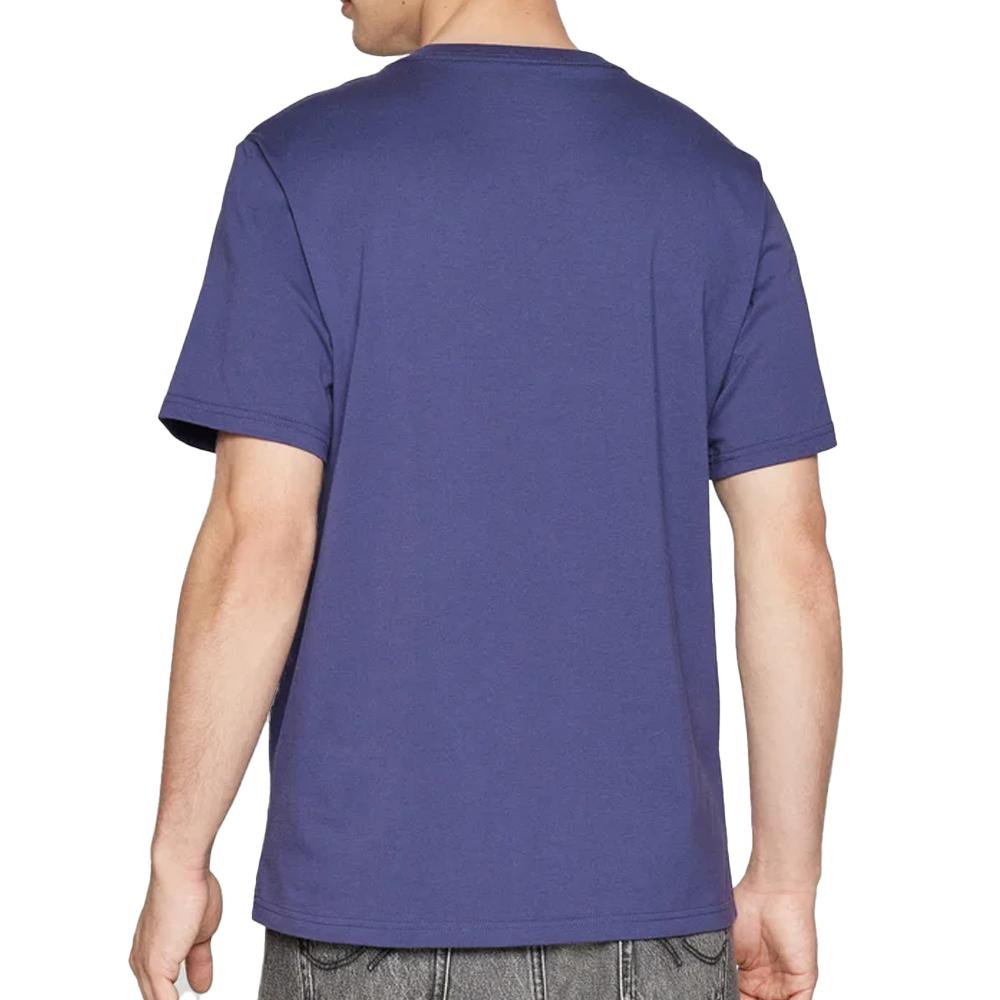 T-shirt Violet Homme Converse Star Chevron vue 2